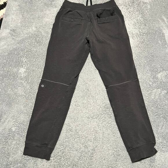 Lululemon Pants Mens Medium Dark Gray City Jogger Pockets Athleisure Sportswear - Picture 4 of 8